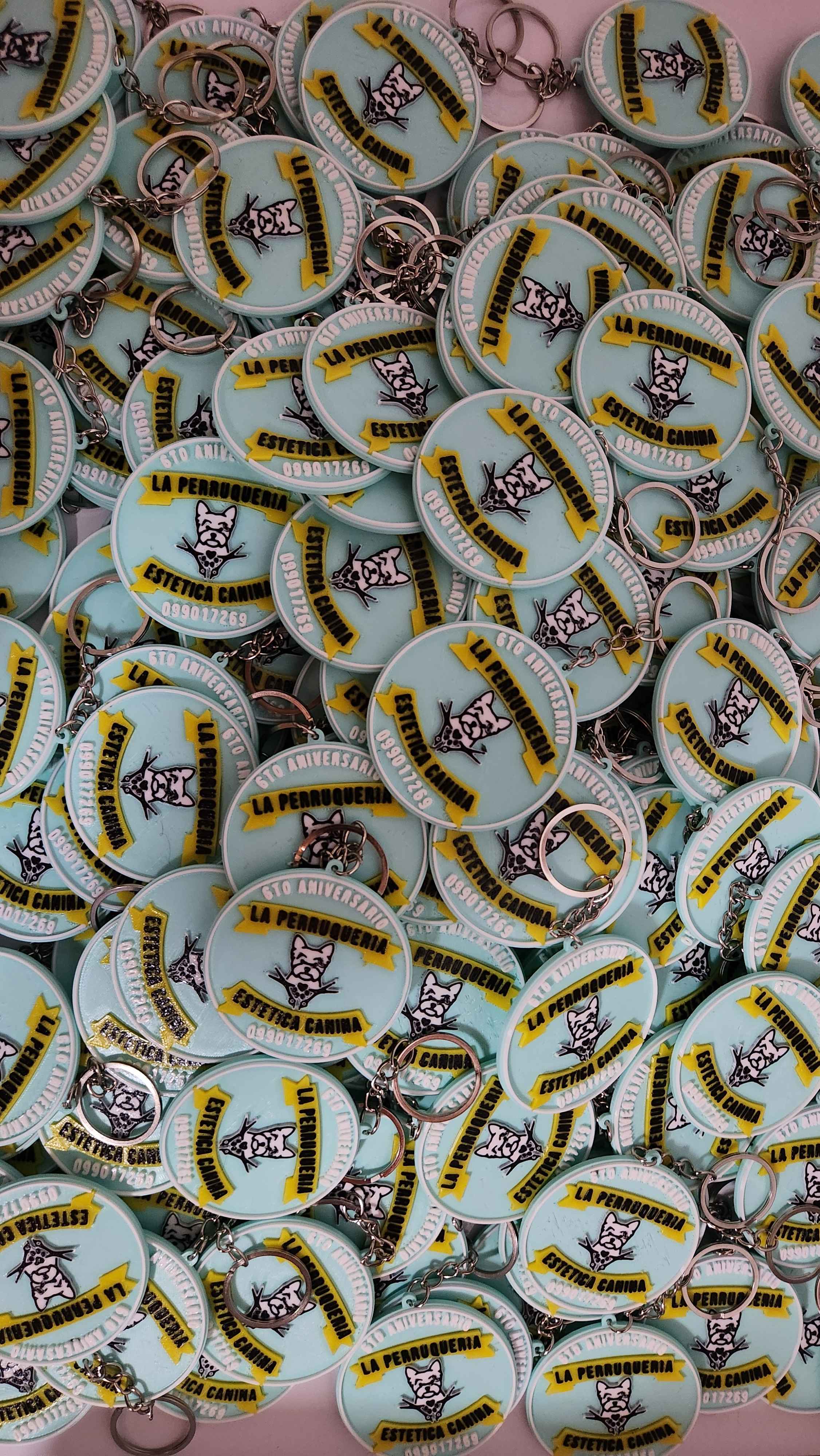 Llaveros personalizados x20 unidades 8